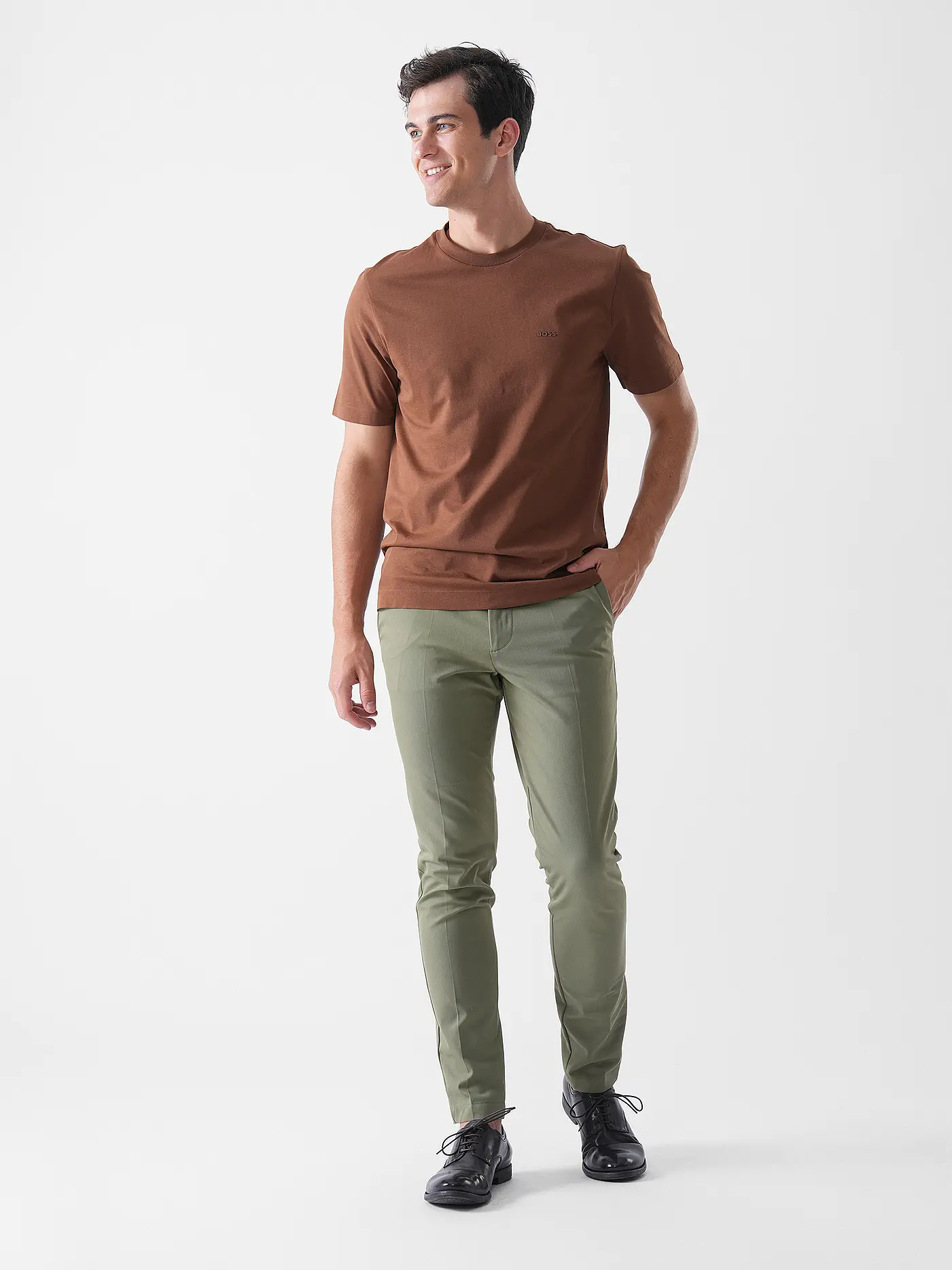 BOSS | T-Shirt Regular Fit THOMPSON | braun